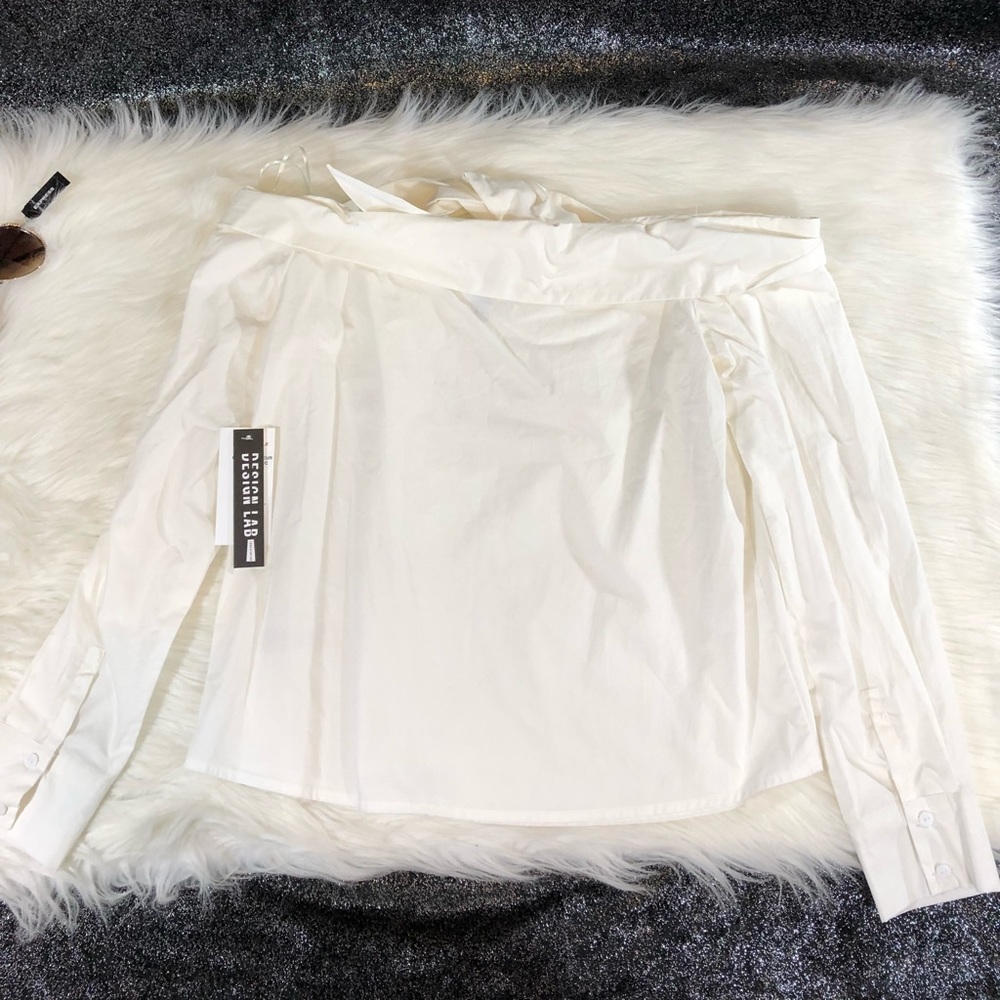 Off the shoulder bow top - Picture 4 of 5
